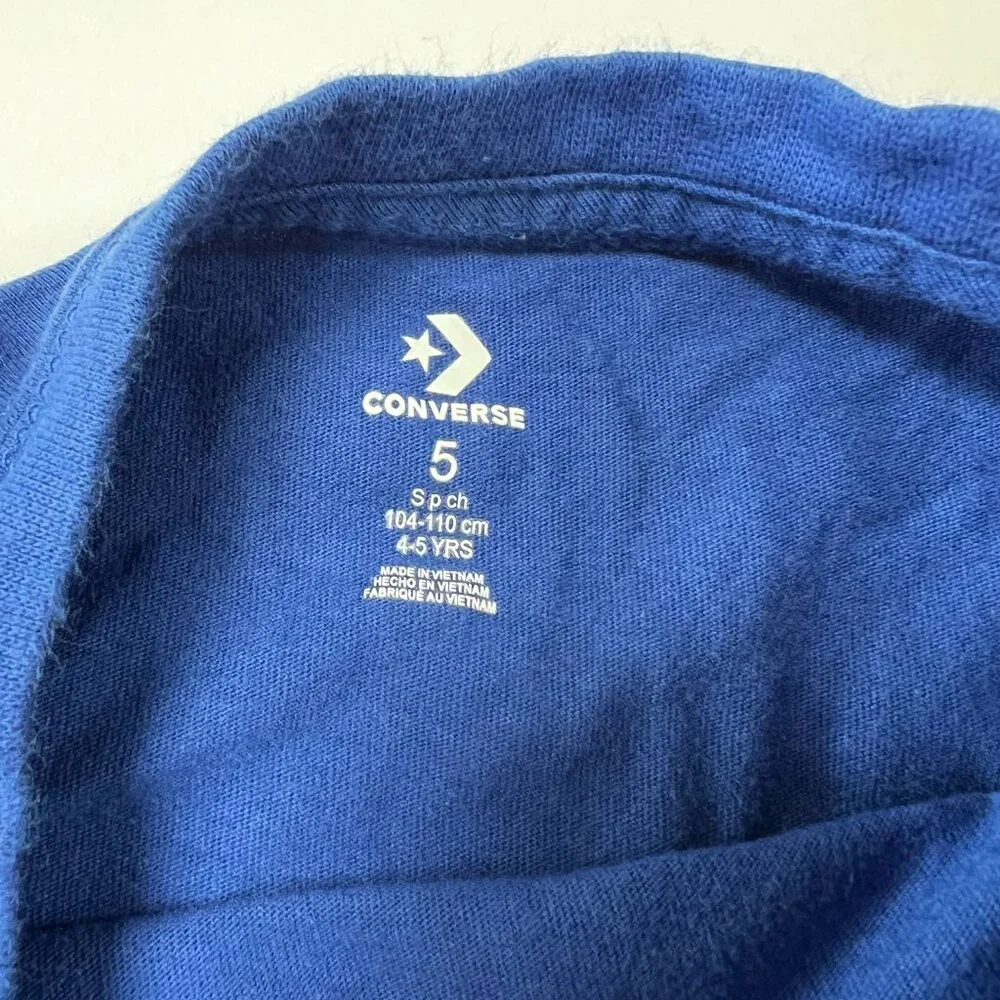 5 for $25 ✨ Converse Blue Long Sleeve Tee Shirt